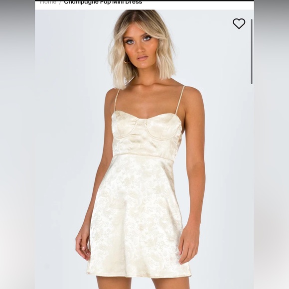 Champagne princess polly dress - Picture 8 of 10